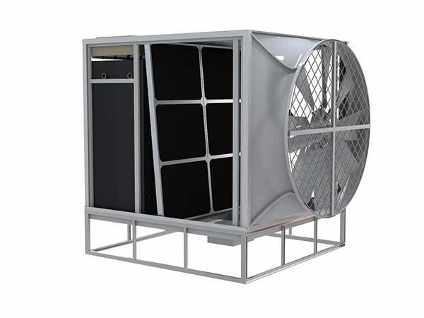 Ultra-quiet side air outlet cross flow cooling tower manufacturers