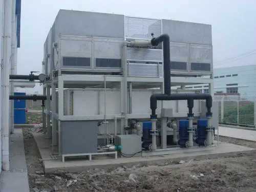 Advantages of closed cooling tower and heat exchange process