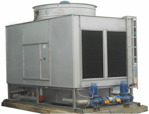 What are the parameters of the closed cooling tower?
