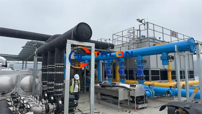Installation of cooling tower equipment pipelines, installation methods and contents of cooling tower pipelines